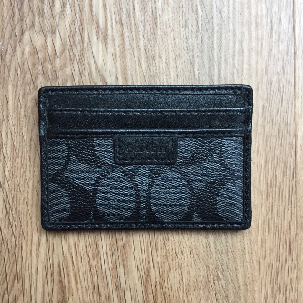 Coach men’s card holder